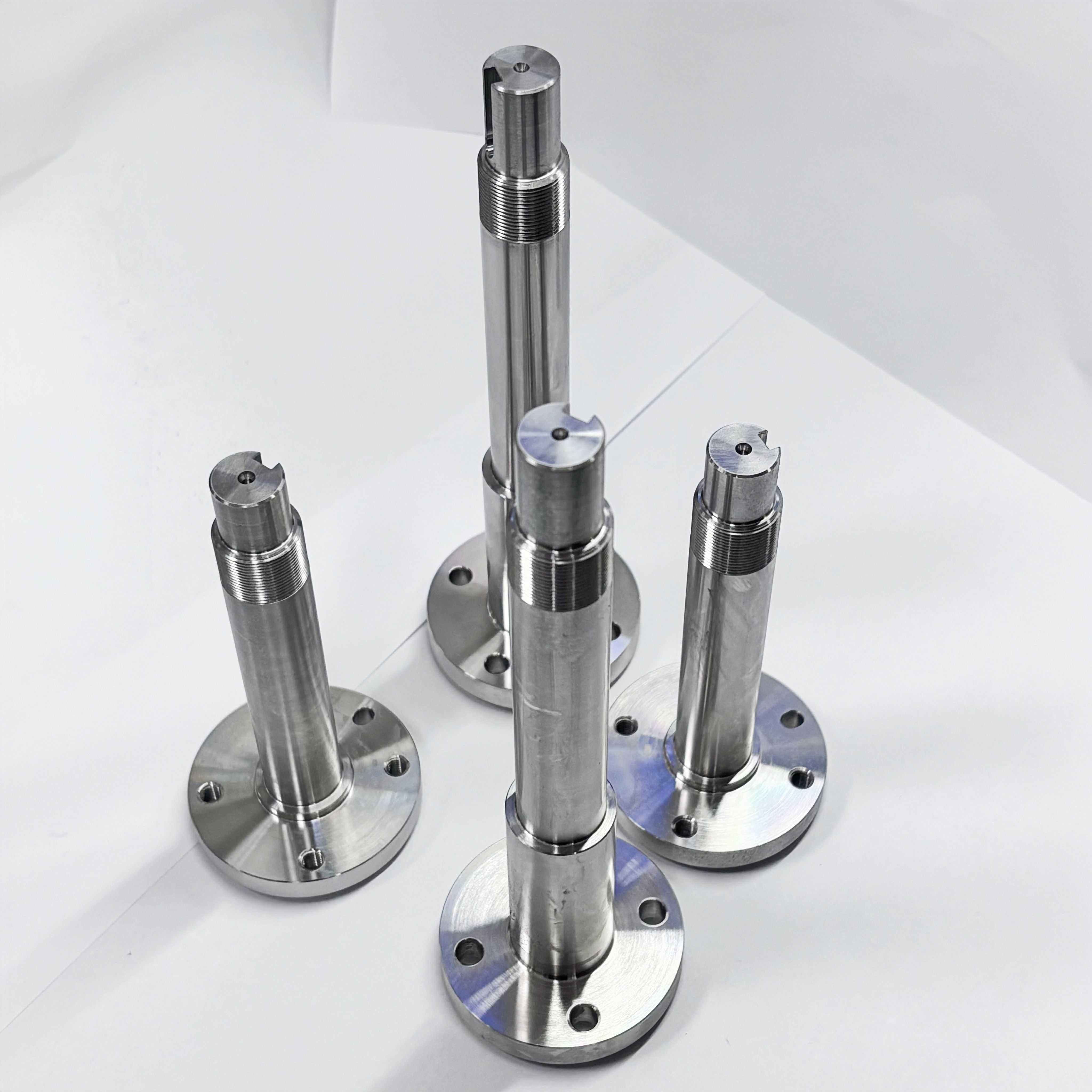 CNC Machined Hydraulic System Components, Aluminum Steel Valves Connectors