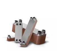 Brazed Plate Heat Exchanger Customized Stainless Steel Copper Nickel