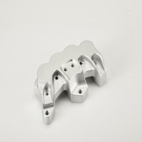 Aluminum 6061 CNC machined parts, sandblasted and anodized aluminum machined, by 3/4/5 axis CNC machine