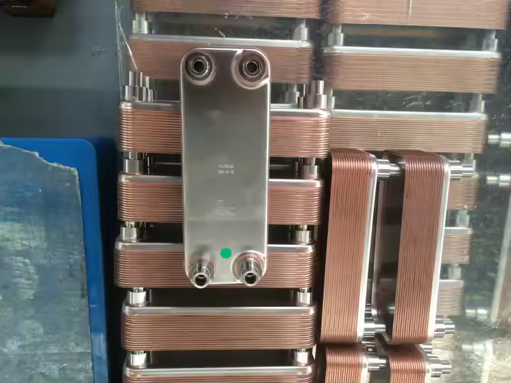 Brazed Plate Heat Exchanger Customized Stainless Steel Copper Nickel