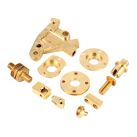 Turned Mechanical Precision Lathe Milling Spare Casting Custom Turning Beryllium Copper Brass Cnc Machining Parts
