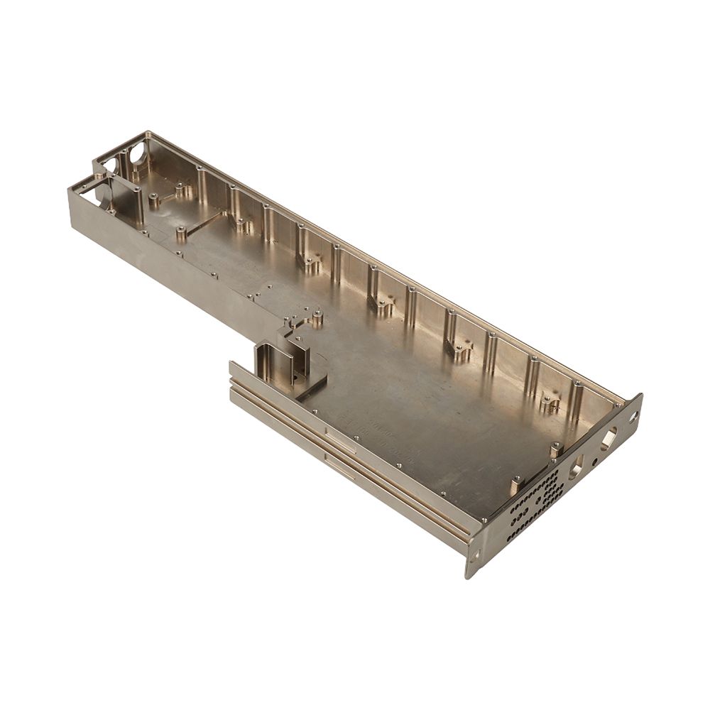 OEM Custom CNC Machined Server Cooling Panel  Aluminum Server Heat Sink Back Panel Cnc Parts Machining