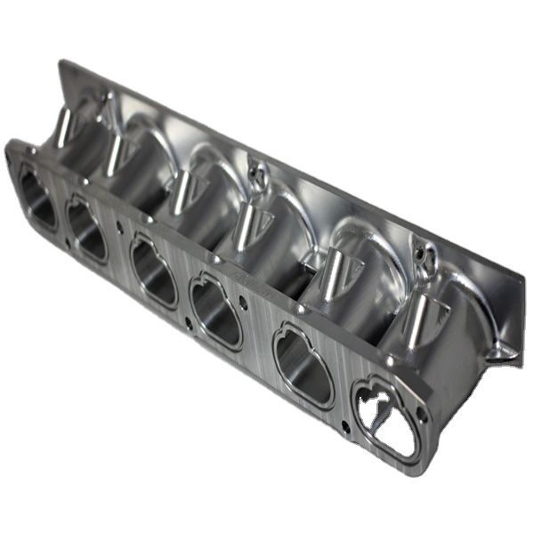 Custom CNC Aluminum Billet Block Turbo Racing Engine Intake Manifold Enclosure