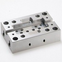 CNC Milled Hydraulic Manifold Aluminum Block