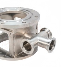 Precision CNC machined vacuum chamber for semiconductor