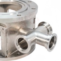 Precision CNC machined vacuum chamber for semiconductor
