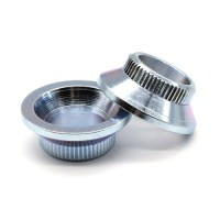 OEM custom flange sliding bushing galvanized steel oil sleeve bushing CNC turning bushing