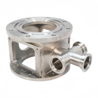 Precision CNC machined vacuum chamber for semiconductor