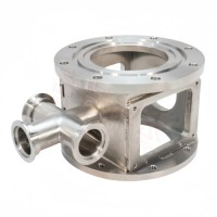 Precision CNC machined vacuum chamber for semiconductor