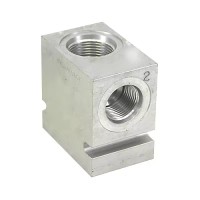 Coque de Valve Hydraulique en Aluminium CNC Précis Personnalisée