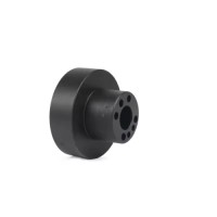 High-quality Customized CNC Machined Nylon Parts, Black PA6 Plastic Parts, Precision Processing and Customization