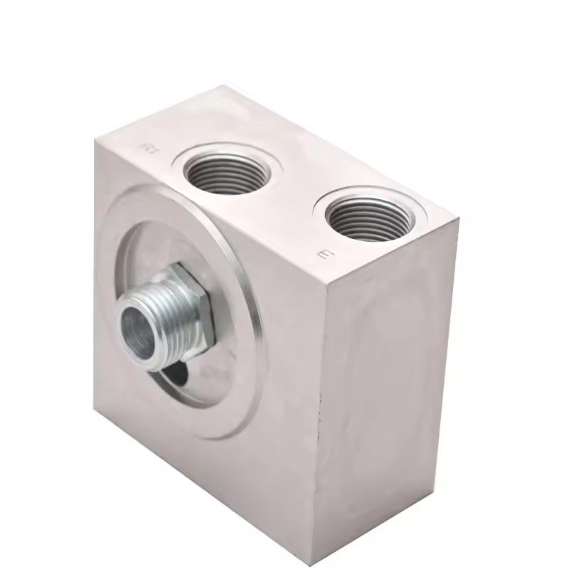 Coque de Valve Hydraulique en Aluminium CNC Précis Personnalisée