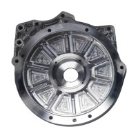 Dadesin Custom high precision cnc electric vehicle motor housing case enclosure EV cnc machining aluminum NEV auto parts