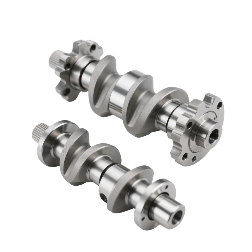 Custom Service CNC Turning and Milling Processes Titanium and Stainless Steel Materials CNC Machined Parts Custom Crankshaft