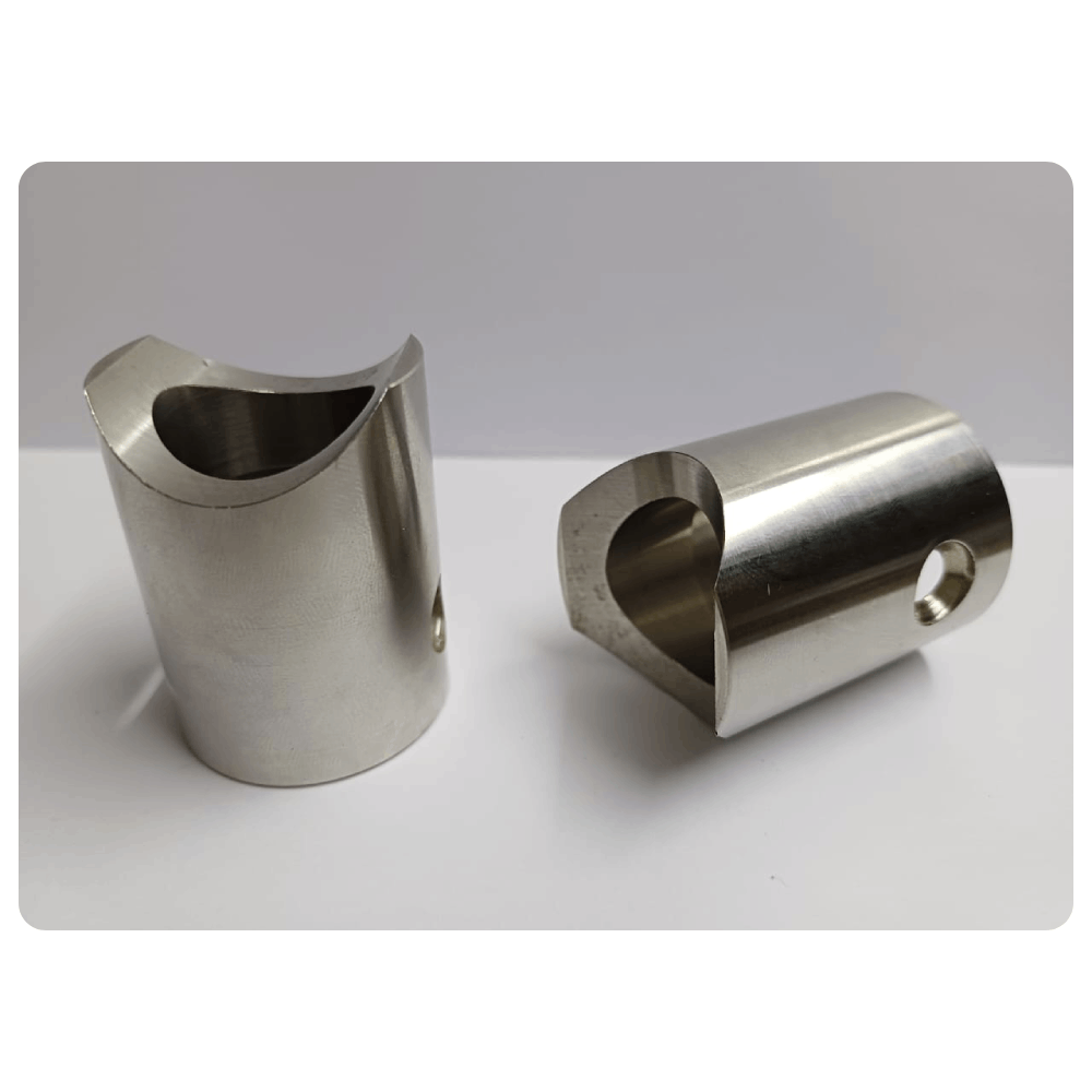 Precision CNC 4-axis machining of complex metal and plastic parts for aerospace and robotics