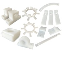 Custom Cnc Machining Uhmwpe Pe Nylon Slider Gasket Bushing Shaped Parts
