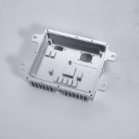 Customized Aluminum Water Liquid Cooling Radiator Cold Plate CNC Machined Copper Tube with Epoxy Bonded Radiator Profile