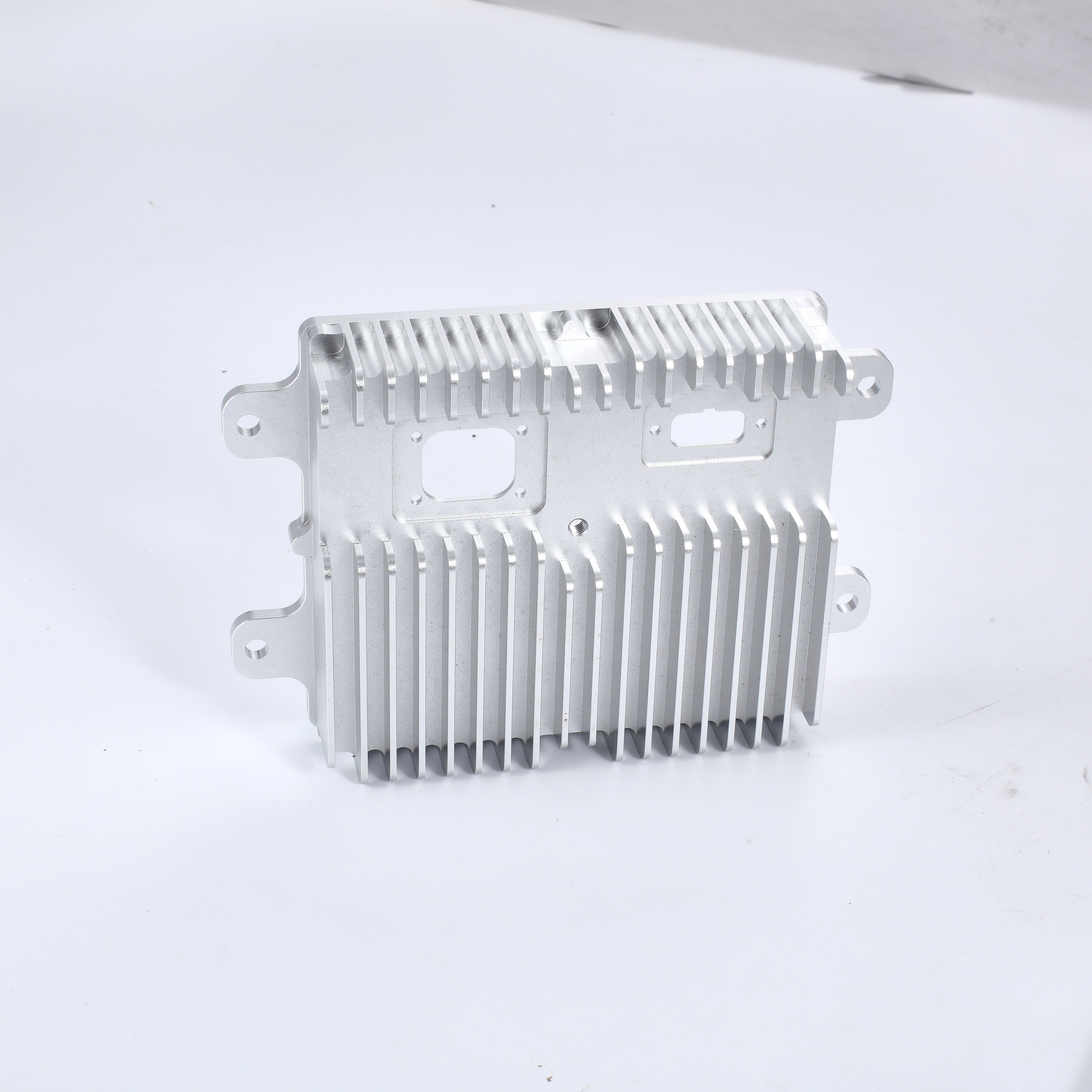 Customized Aluminum Water Liquid Cooling Radiator Cold Plate CNC Machined Copper Tube with Epoxy Bonded Radiator Profile