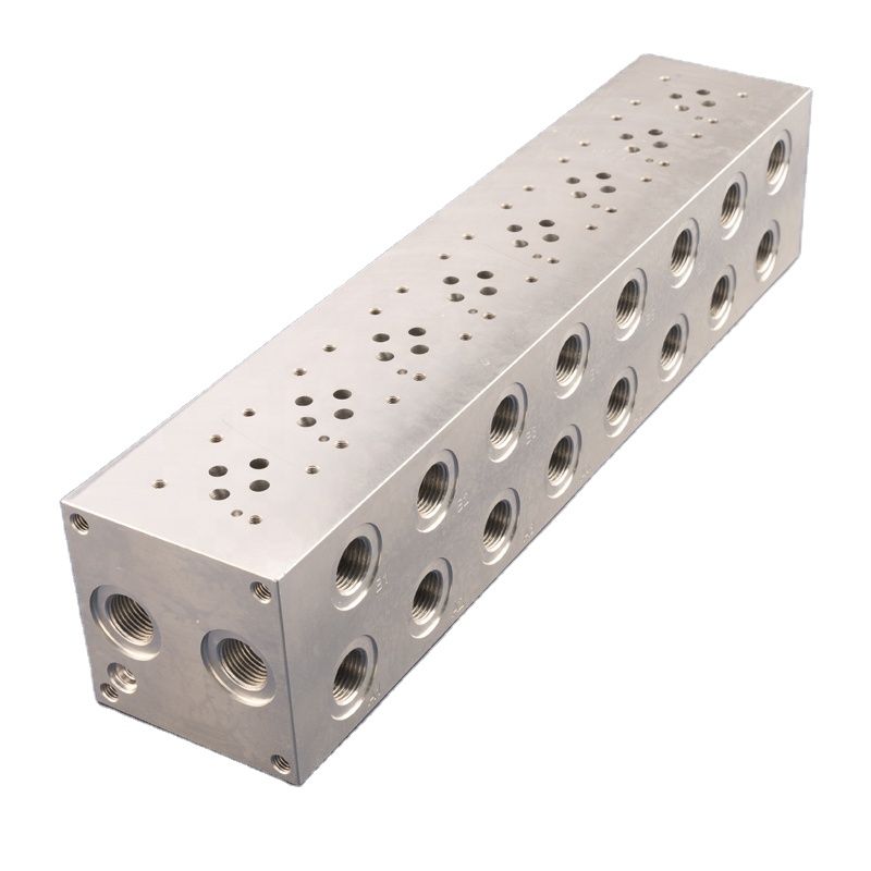 Cnc Custom Machining High Precision Flow Control Valve Cartridge Valve Hydraulic Manifold