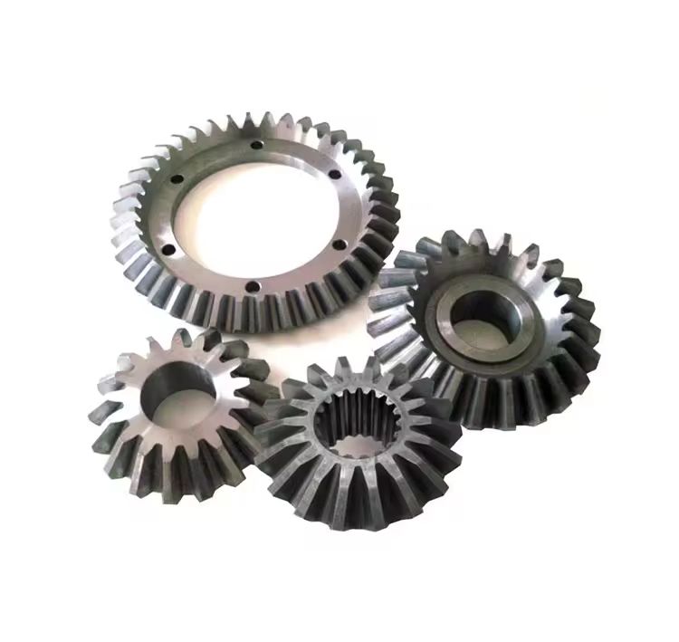 Engrenages Coniques/Hélicoïdaux Fabriqués en Chine - Acier Allié Traité Thermiquement Grade DIN 6 pour Transmission Automobile