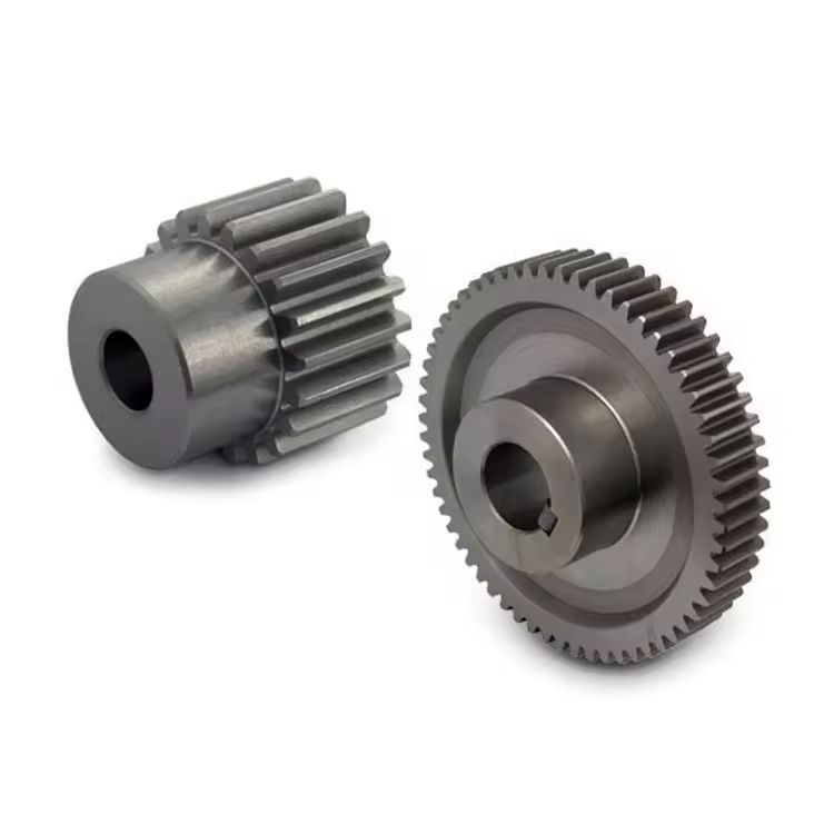 Engrenages Coniques/Hélicoïdaux Fabriqués en Chine - Acier Allié Traité Thermiquement Grade DIN 6 pour Transmission Automobile