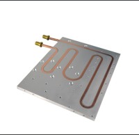 Customized High-power Aluminum Water Cooler Brazed Liquid Cooling Plate Copper Tube Radiator New Heat Sink
