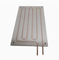 Customized High-power Aluminum Water Cooler Brazed Liquid Cooling Plate Copper Tube Radiator New Heat Sink
