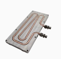 Customized High-power Aluminum Water Cooler Brazed Liquid Cooling Plate Copper Tube Radiator New Heat Sink