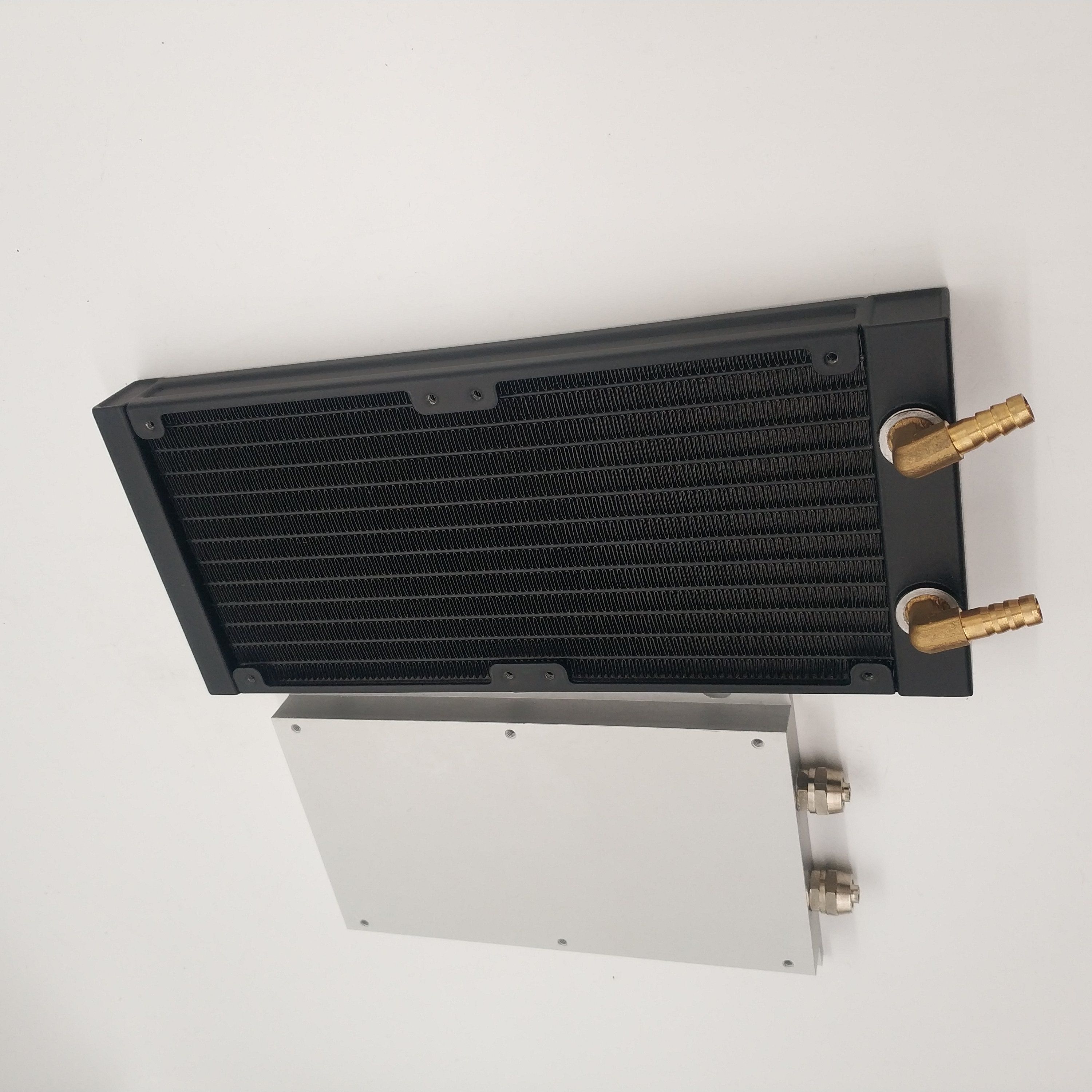 Best Seller Aluminum Liquid Cold Plate Battery Brazed Water Cooling Plate CNC Machining for Liquid Cooling
