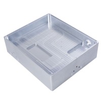 CNC Machining Enclosure Parts High End Friction Stir Welding Plus CNC Machining Liquid Cold Plate/ Water Cooled Plate
