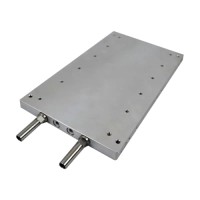 CNC Machining Enclosure Parts High End Friction Stir Welding Plus CNC Machining Liquid Cold Plate/ Water Cooled Plate