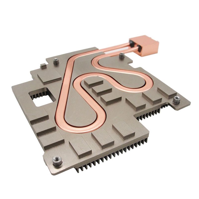 CNC Machining Enclosure Parts High End Friction Stir Welding Plus CNC Machining Liquid Cold Plate/ Water Cooled Plate