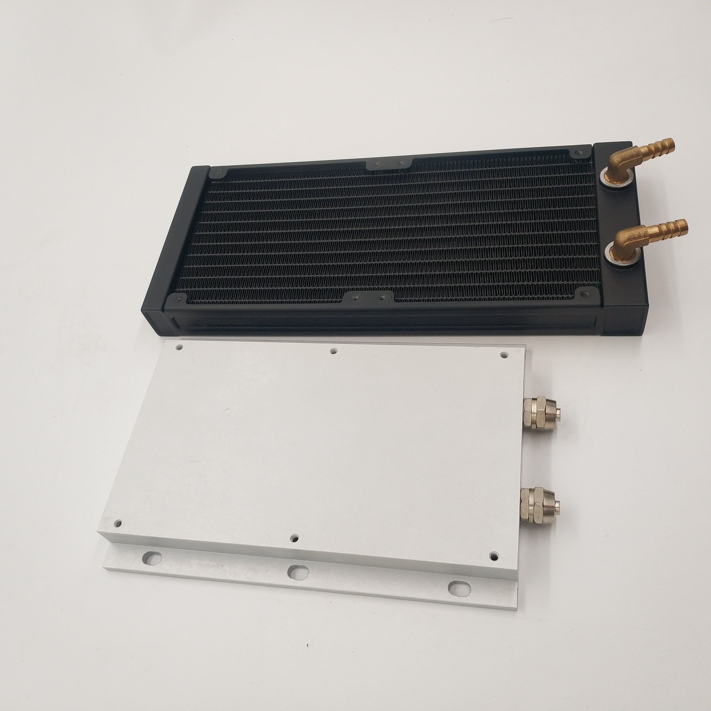 Best Seller Aluminum Liquid Cold Plate Battery Brazed Water Cooling Plate CNC Machining for Liquid Cooling