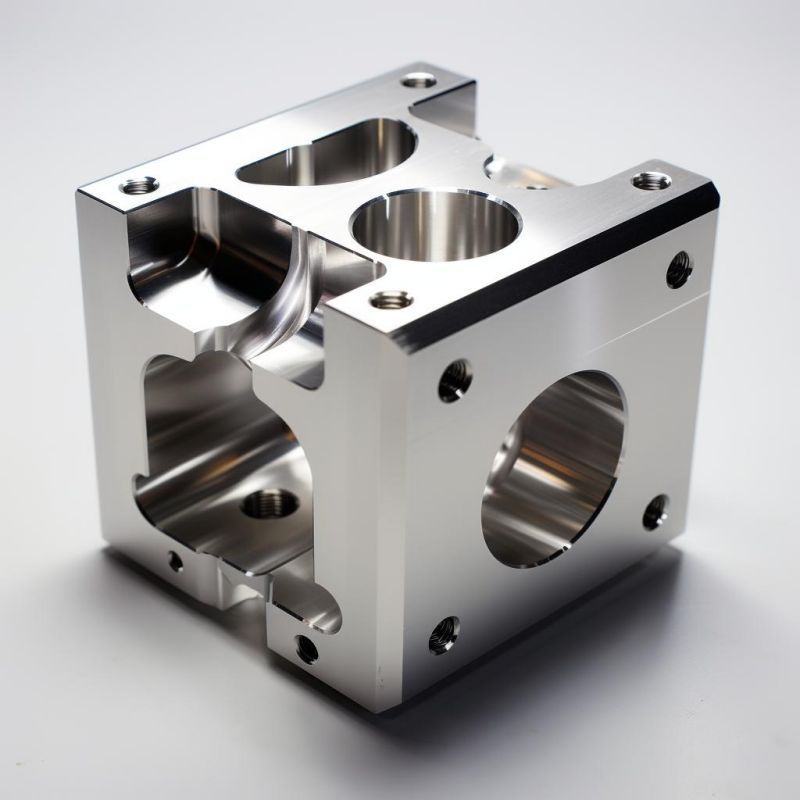 Radiator Parts Precision Machined Parts 5 Axis CNC Milling Aluminum Titanium Stainless Steel OEM Metal