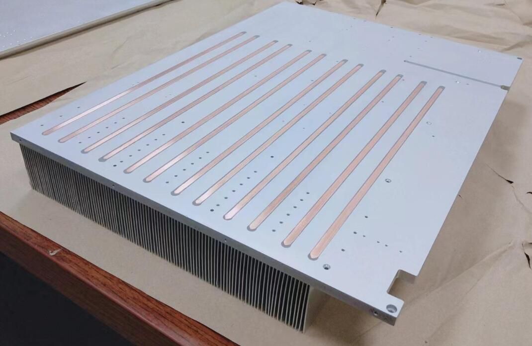 High End Friction Stir Welding Plus CNC Machining Liquid Cold Plate/ Water Cooled Plate