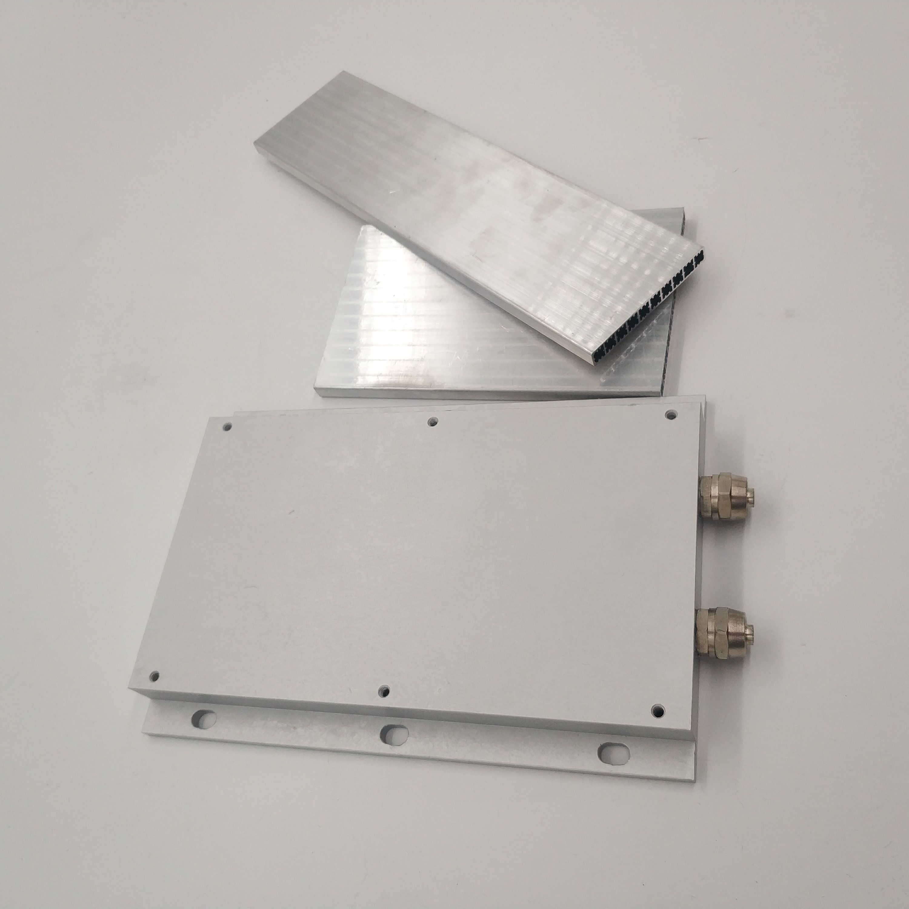 New Liquid Cooling Plate Aluminum Water Cooling Block with Brazed CNC Machining Liquid Cold Plate for Improved Cooling