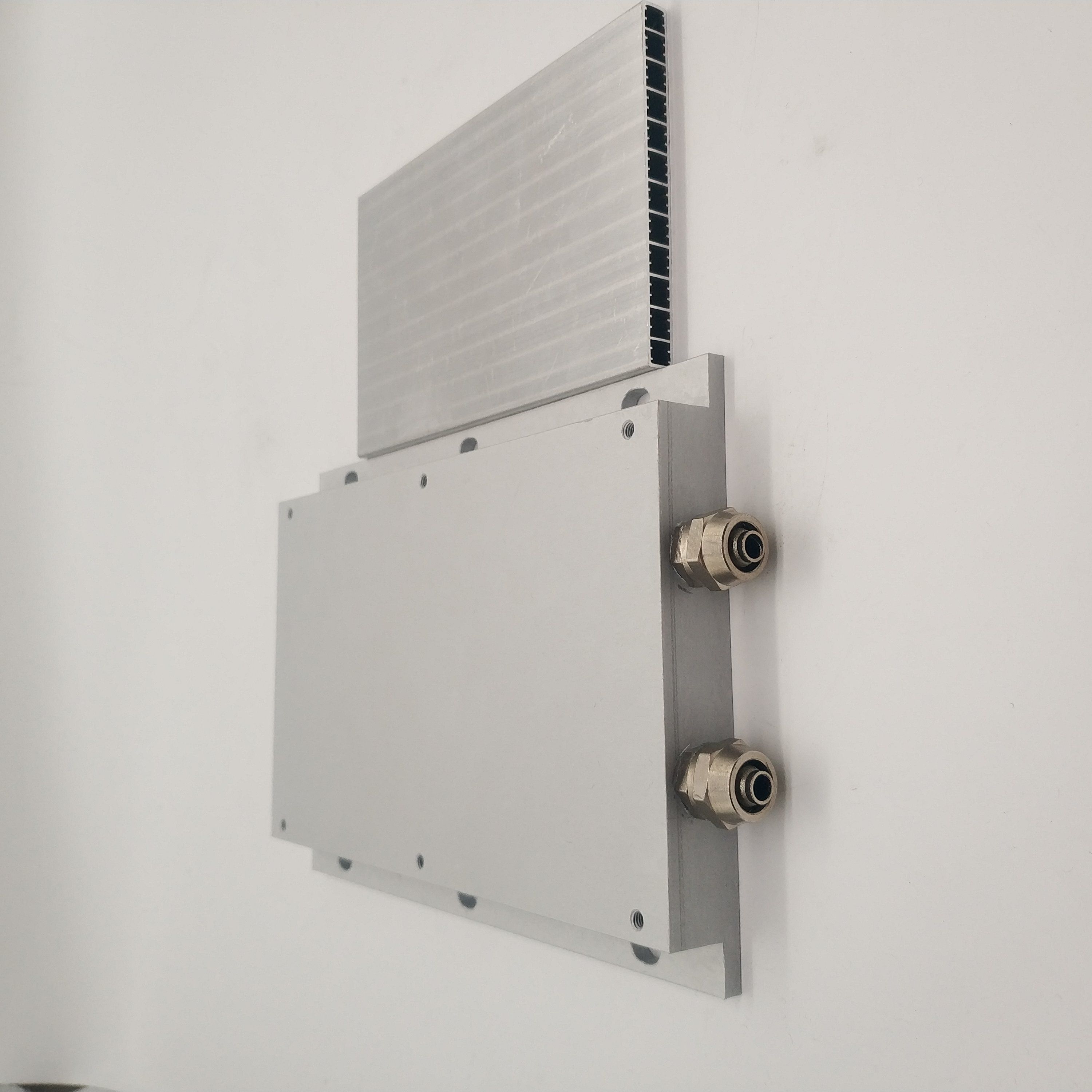 New Liquid Cooling Plate Aluminum Water Cooling Block with Brazed CNC Machining Liquid Cold Plate for Improved Cooling