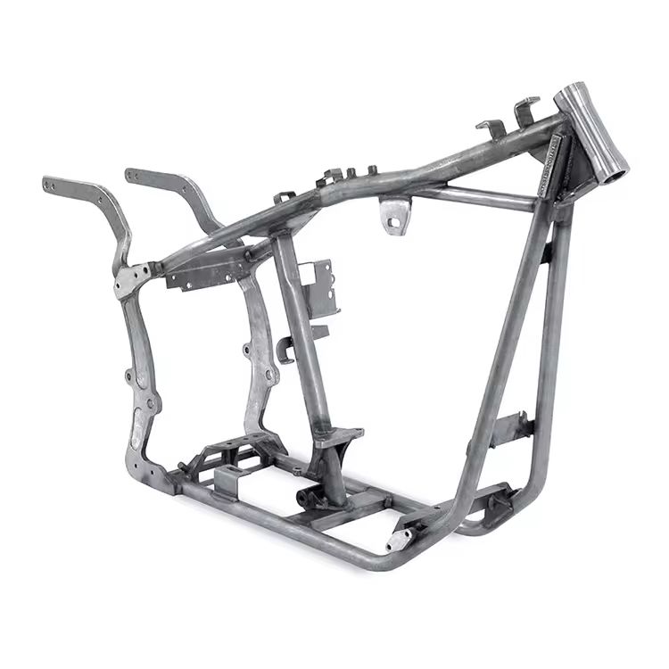 Custom Chopper Softail Frame Motorcycle Chassis - Steel OEM Precision Parts for Heavy Bike Customization