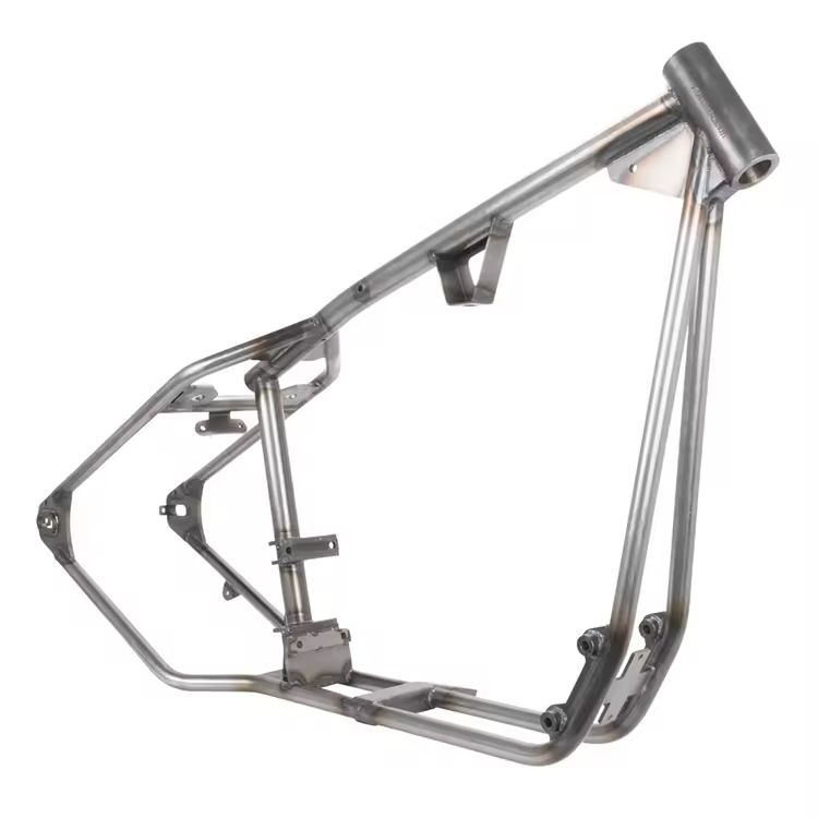 Custom Chopper Softail Frame Motorcycle Chassis - Steel OEM Precision Parts for Heavy Bike Customization