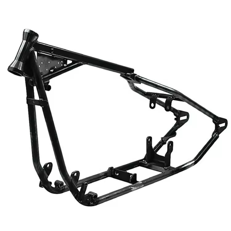 Custom Chopper Softail Frame Motorcycle Chassis - Steel OEM Precision Parts for Heavy Bike Customization