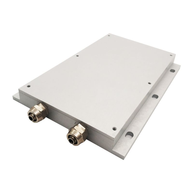 New Liquid Cooling Plate Aluminum Water Cooling Block with Brazed CNC Machining Liquid Cold Plate for Improved Cooling
