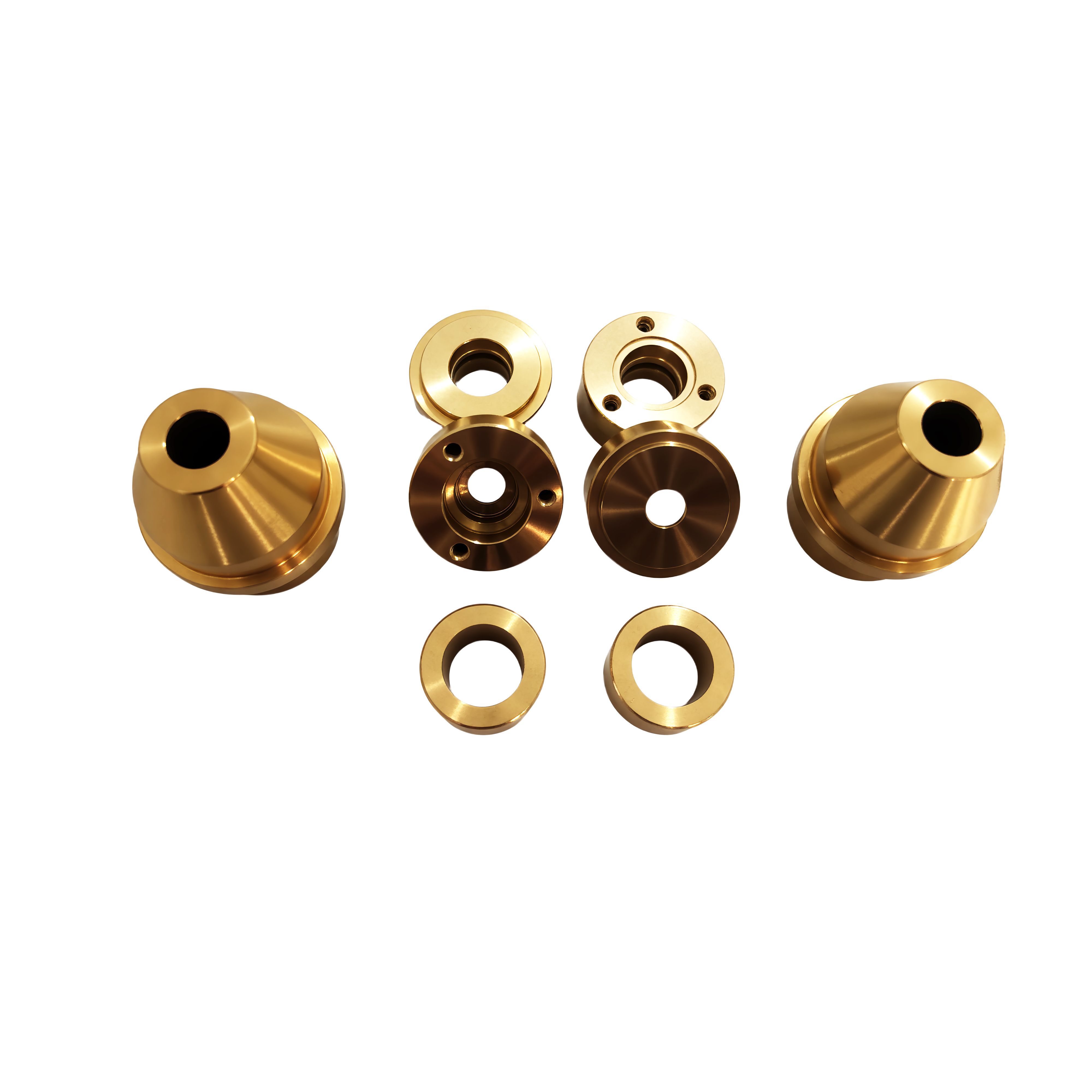 OEM Custom Metal Coupling CNC Machining Brass and Copper Pipe Stainless Steel