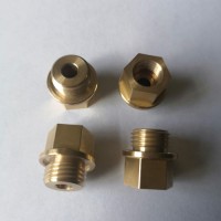 OEM Custom Metal Coupling CNC Machining Brass and Copper Pipe Stainless Steel