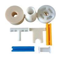 PTFE Nylon POM Plastic Parts Turning PA66 MC Nylon Plastic CNC Parts Industrial Plastic Parts Injection Molding