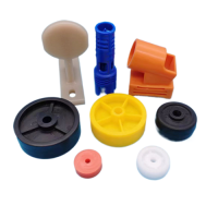 PTFE Nylon POM Plastic Parts Turning PA66 MC Nylon Plastic CNC Parts Industrial Plastic Parts Injection Molding