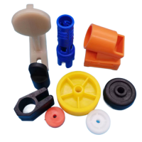PTFE Nylon POM Plastic Parts Turning PA66 MC Nylon Plastic CNC Parts Industrial Plastic Parts Injection Molding