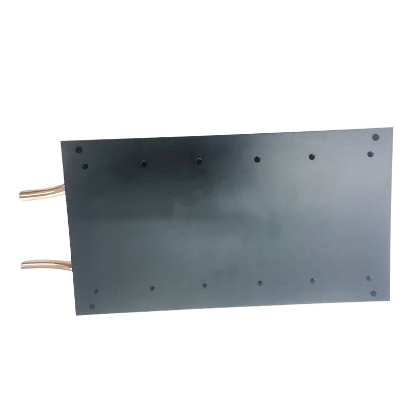 Custom Copper Heat Pipe CNC Machined Aluminum Plates Water Blocks and Liquid Cooling Cold Plate Broaching Type