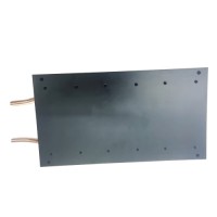 Custom Copper Heat Pipe CNC Machined Aluminum Plates Water Blocks and Liquid Cooling Cold Plate Broaching Type