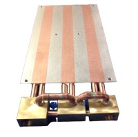 CNC Custom Aluminum Plate Copper Tube Water Cooling Block High Heat Dissipation Aluminum Liquid Cooling Plate
