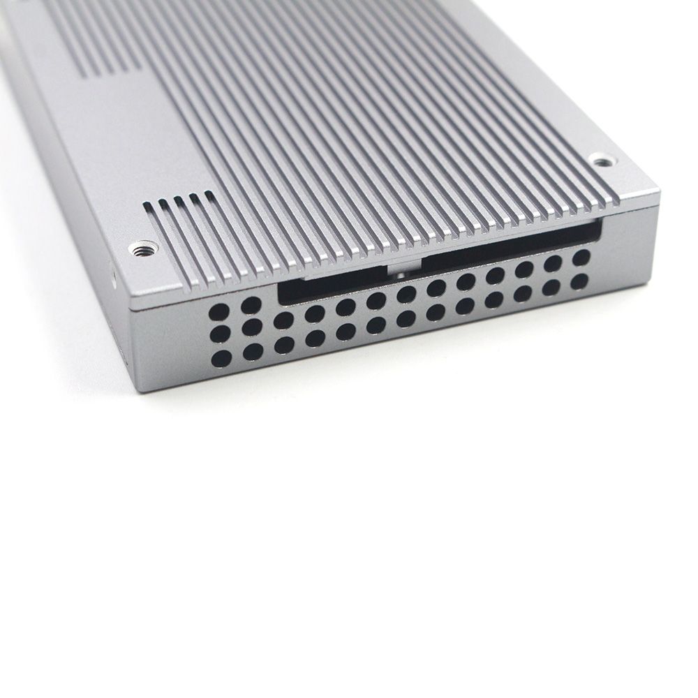 Customized Industrial Aluminum Profile Shaped Heatsink CNC Precision Machining High-power High-density Tooth Heat Sink